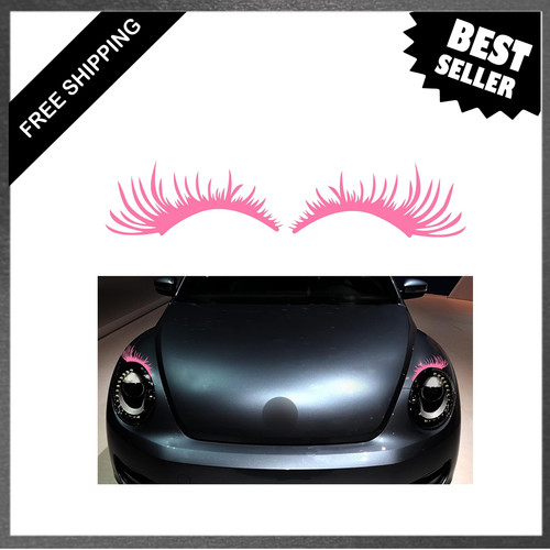 Car headlight eyelashes vinyl - eyelashes,