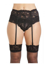 Lace Suspender Garter Belts
