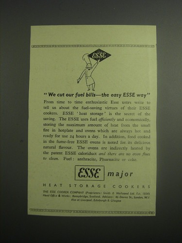 1948 esse cooker we cut - -,
