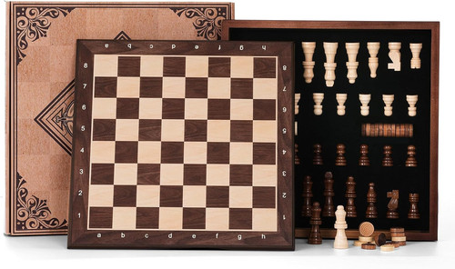 Wooden chess set for - for, kids