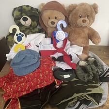 Build A Bear Bundle Clothes Bag Camo Jedi Holdall Plush Accessories