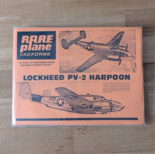 Rare plane vacforms scale - plane,