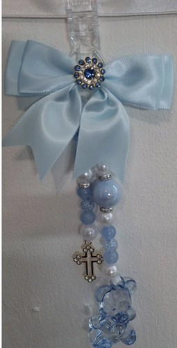 New blue boy pram charm - pram,