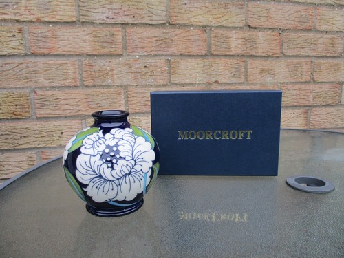 Moorcroft white floral - moorcroft,
