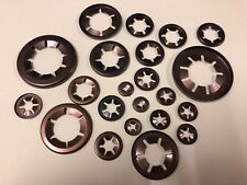 Metric, Uncapped, Starlock Washers, "Push On Fasteners".