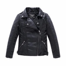 Boys Leather Jacket Casual