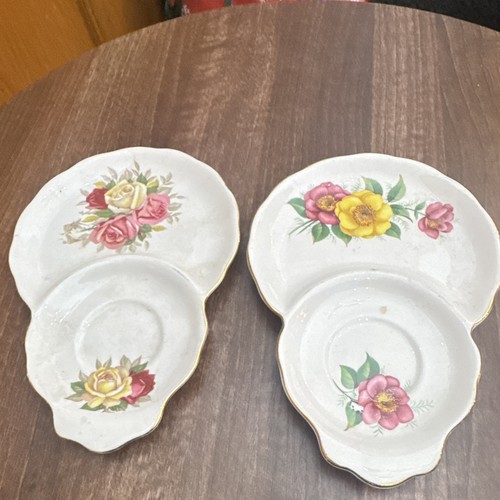 Queen anne bone china - china, floral