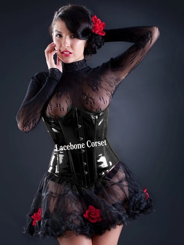 Double steel boned waist - boned,