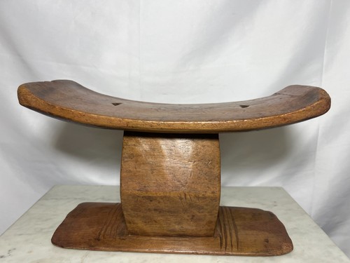 Antique ashanti stool - antique,
