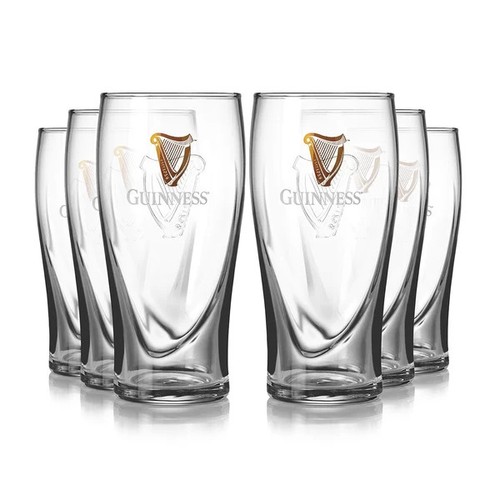 Guinness pint glass - 6,