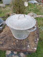 Vintage Galvanised Twin