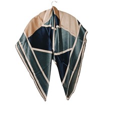 Valentino Silk Scarf – Blue