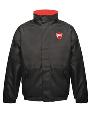DUCATI MOTOGP FLEECE LINED WATERPROOF JACKET EMBROIDERED LOGO UP TO 4XL