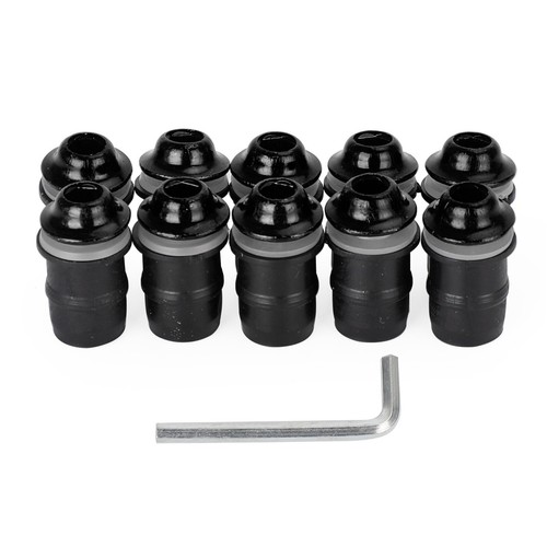 10x aluminum m5x16mm - 10x,