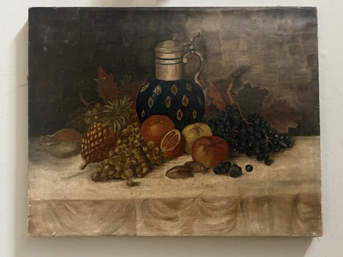 Original old oil - original, painting