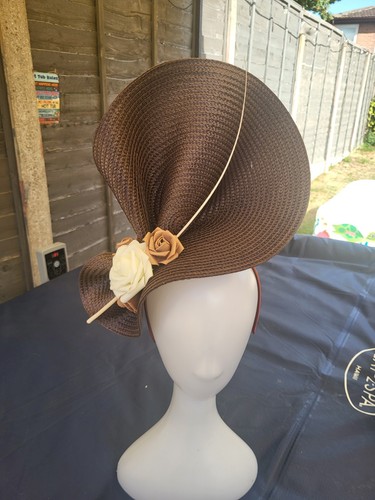 Chocolate brown beige cream - brown, beige/cream