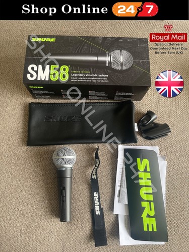 Shure sm58s with off switch - shure,