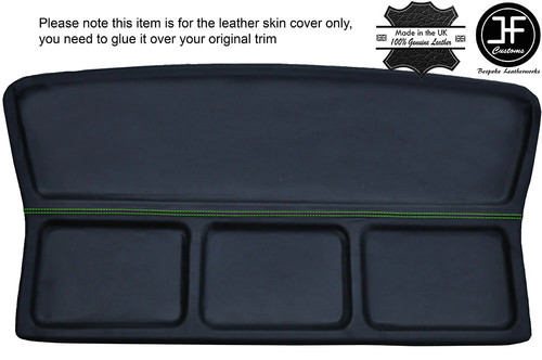 Green stitching rear parcel - stitching,