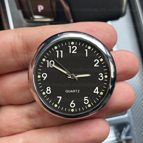 Luminous quartz clock car - clock,