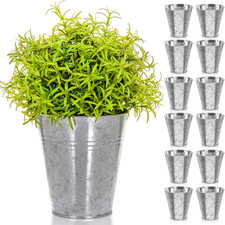 LIVIVO Pack of 12 Galvanised