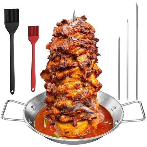 Stainless steel bbq vertical - steel,