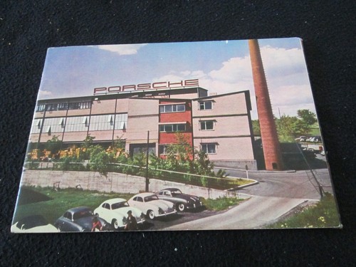 1956 porsche brochure - 1956, 356