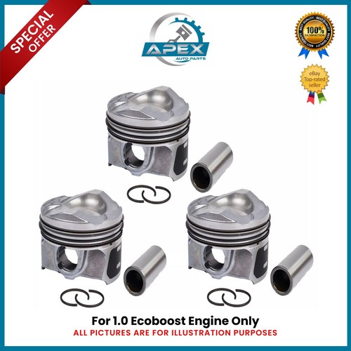 Ford ecoboost pistons set - 1.0,