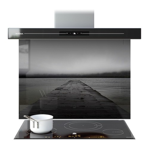 Kitchen glass splashback - glass,