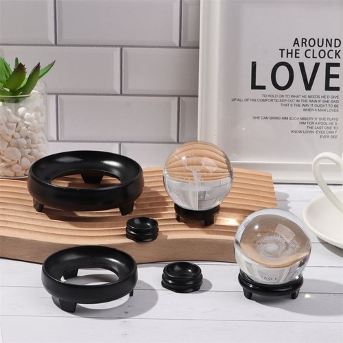 Crystal ball stand display - crystal,