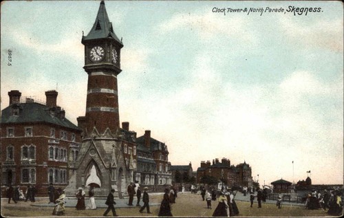 Skegness lincolnshire clock - lincolnshire,