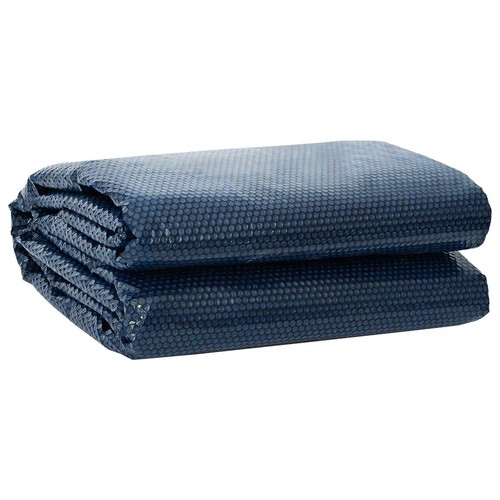 Solar pool cover black - black, pe