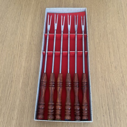 Fondue forks vintage set - fondue,