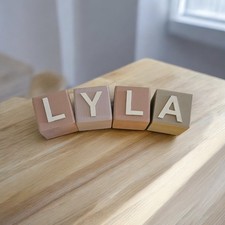 PERSONALISED WOODEN BABY NAME