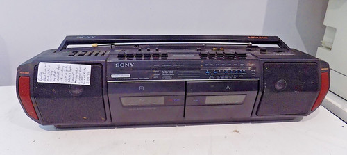 Sony cfs dw30l radio cassette - sony,