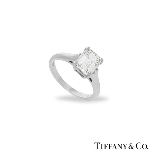 Tiffany platinum emerald - &, co.