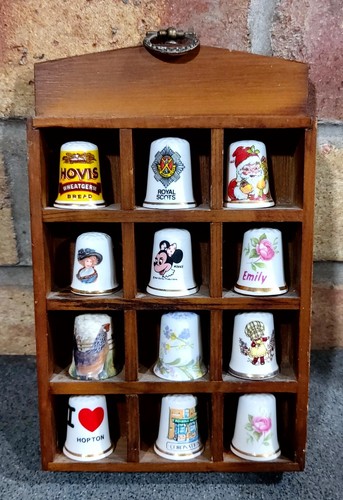 Thimble display case - thimble,