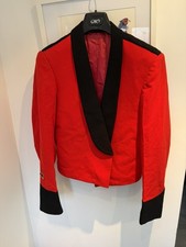 British Army Jacket Mess Dress Red Vintage General Staff Grab a Bargain!