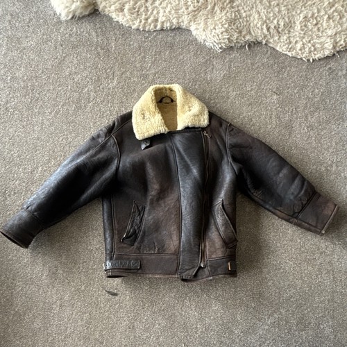 Polden sheepskin flying jacket - sheepskin,
