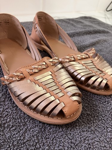 Ladies asos leather - leather, toe