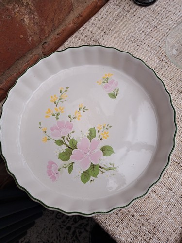Vintage floral inch pie - inch,