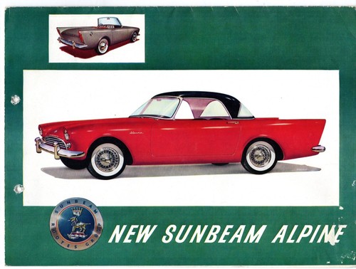 Sunbeam alpine series - sunbeam, 1
