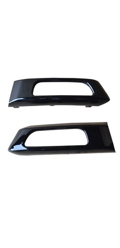 Gloss black front bumper fog - gloss,