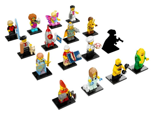 Lego cmf series minifigures - 17,