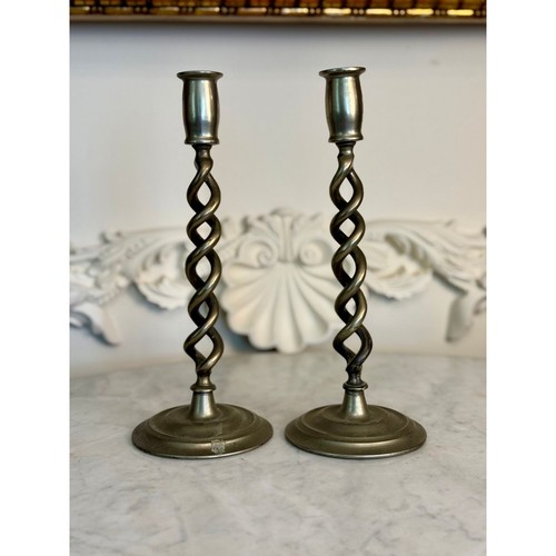 Pair vintage barley - pair,