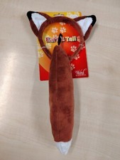 Fox Ears And Tail Adult Or Children Fantastic Animal Fancy Dress Accessories 