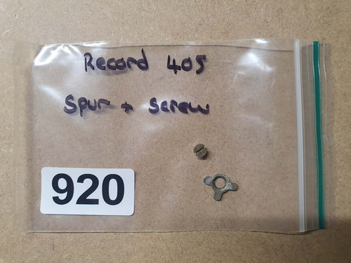 Vintage record 405 plane spur - record,