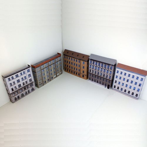 Gauge low relief buildings - z,