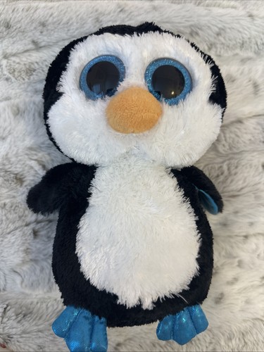 Beanie penguin plush - penguin, toy