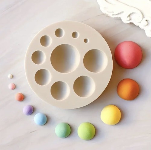 Ball pearl round silicone - round,