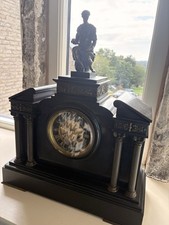Large Antique Mantel Clock 